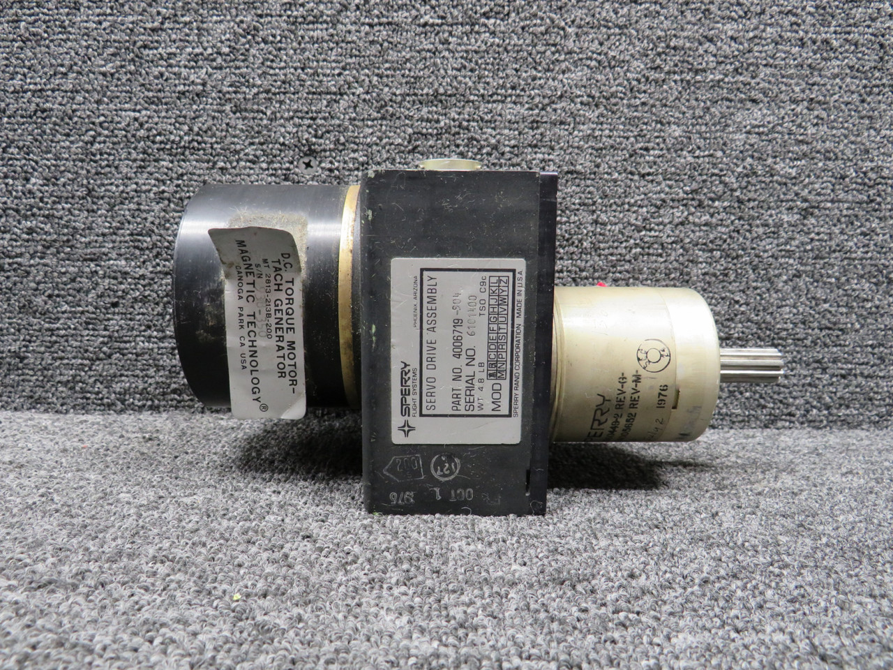 4006719-904 Sperry Servo Drive Assembly (Missing Servo Bracket)