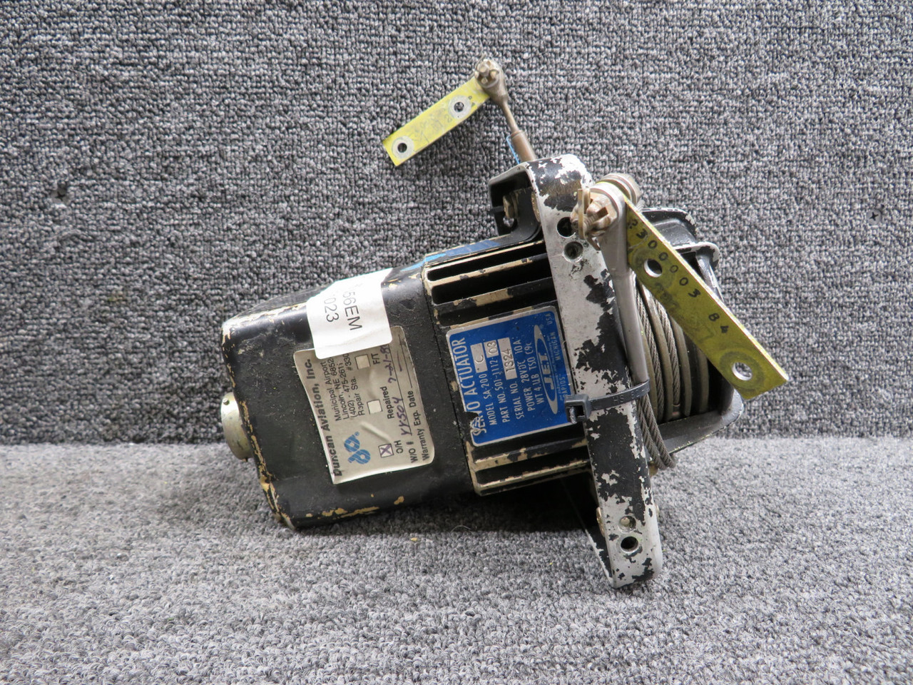 kopa777ページ 501-1112-03 JET SA-200A Modified Flight Servo Actuator With