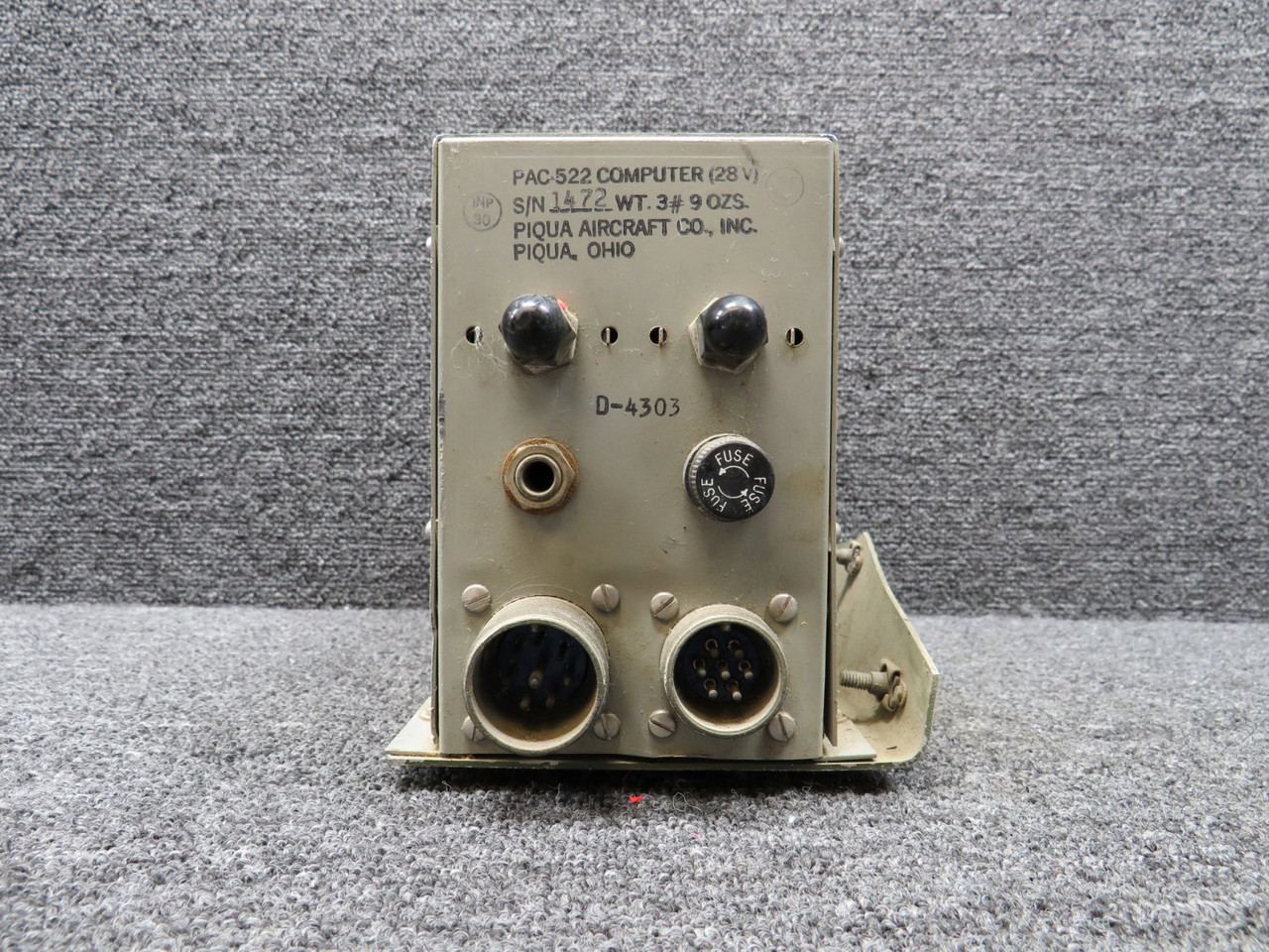 カミキアです D-4303 Piqua PAC-522 Computer with Bracket (28 Volts)