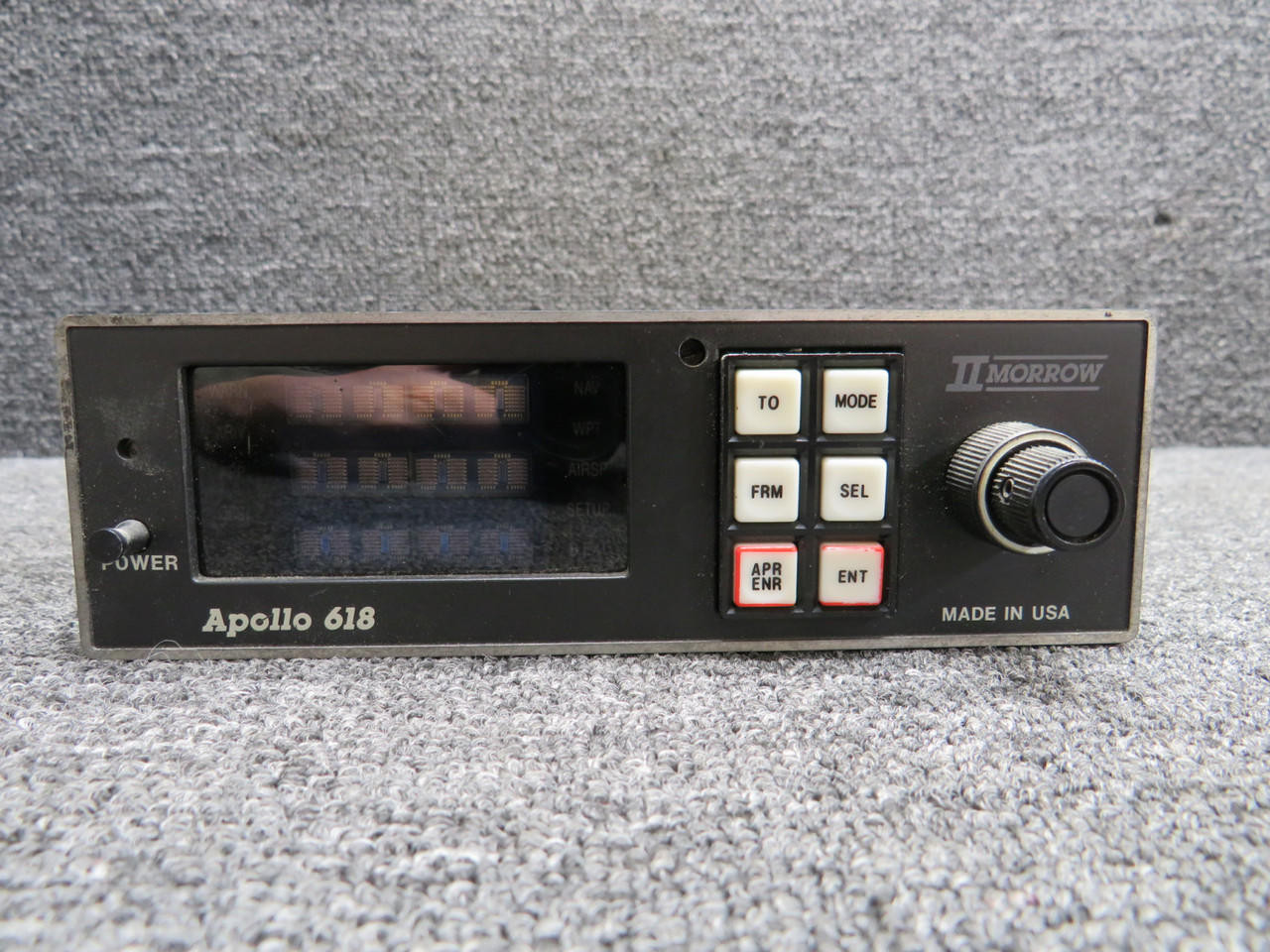 II Morrow Apollo 618TCA Data Selector Unit with Tray