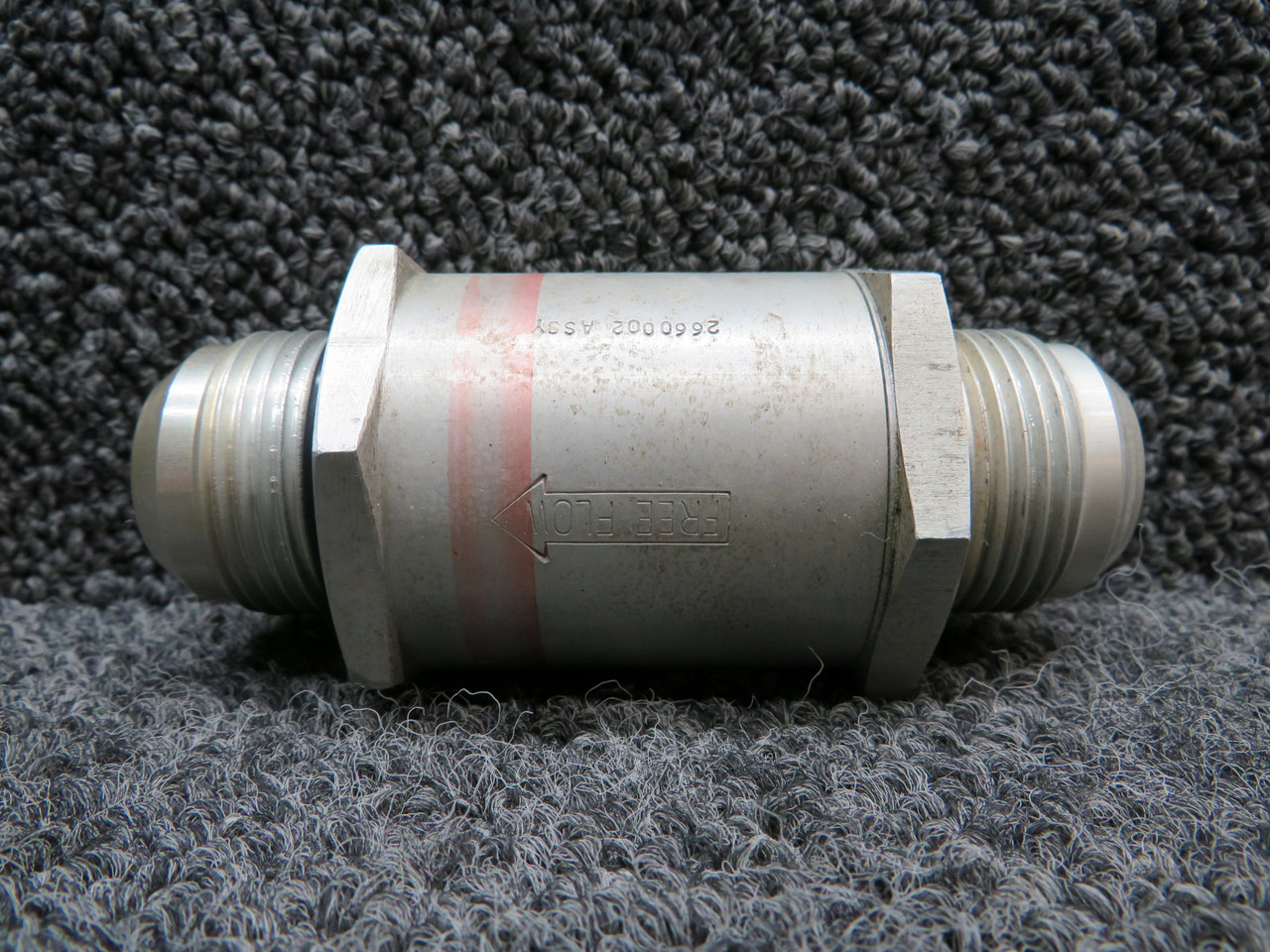 2660002 Learjet 25XR Parker Low Pressure Fuel Check Valve