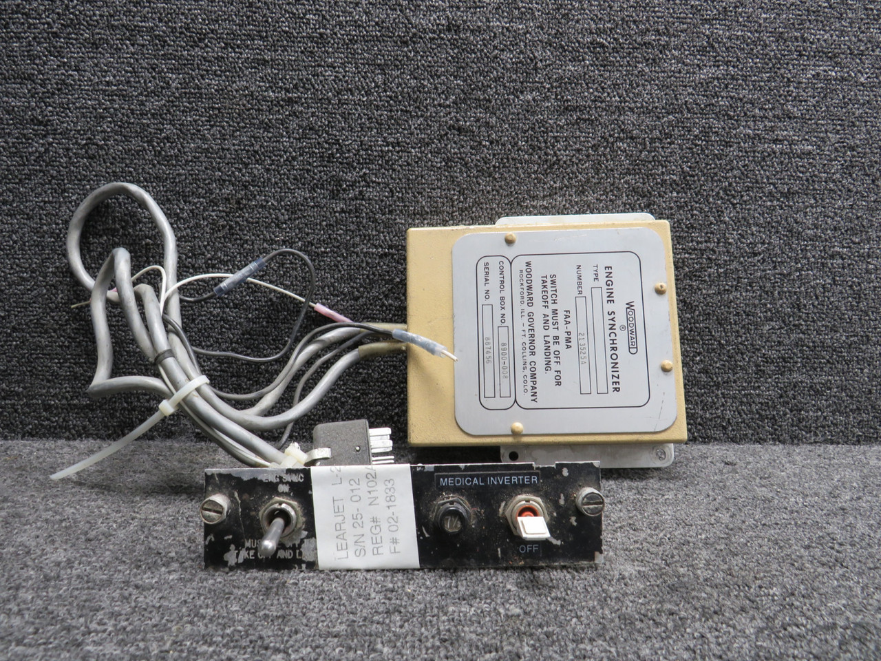 213525A (Alt: 8900-008) Woodward Engine Synchronizer with Mount