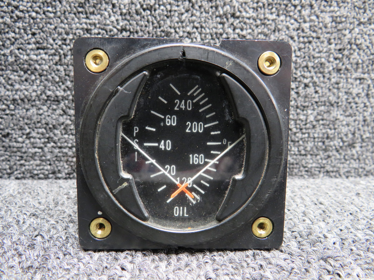 2DA3AS Westberg Dual Oil Pressure and Temperature Indicator