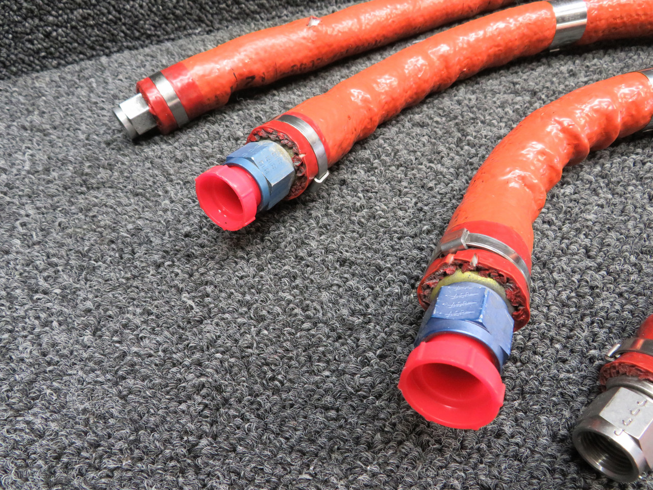 111F504-660210 Stratoflex, Aeroquip APC Hose Assembly (Set of 9)