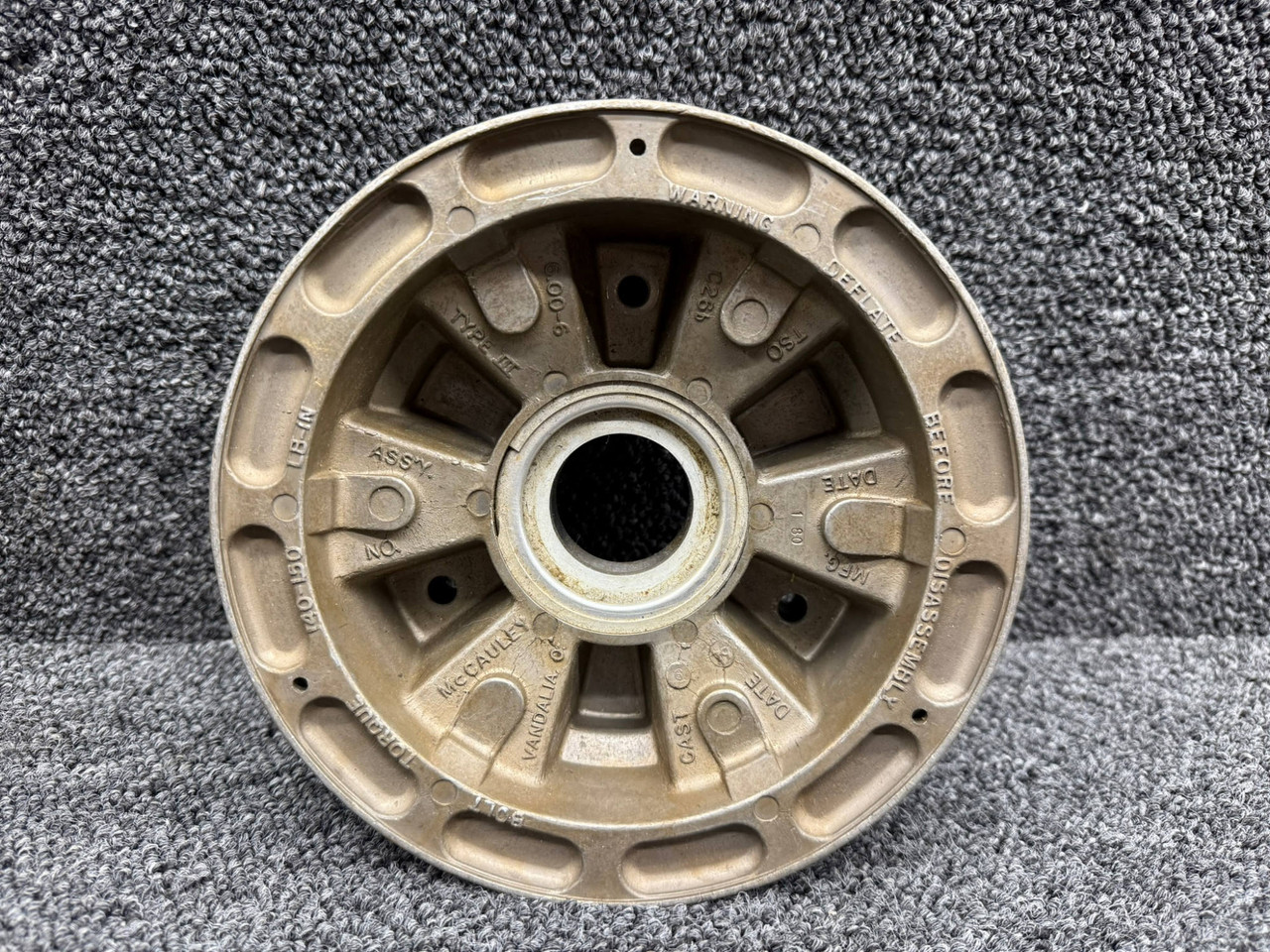 D-30666 McCauley 6.00-6 Wheel Half For Sale