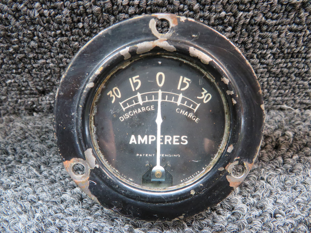 4000-5-8 Rochester Ammeter Indicator (Worn Face)