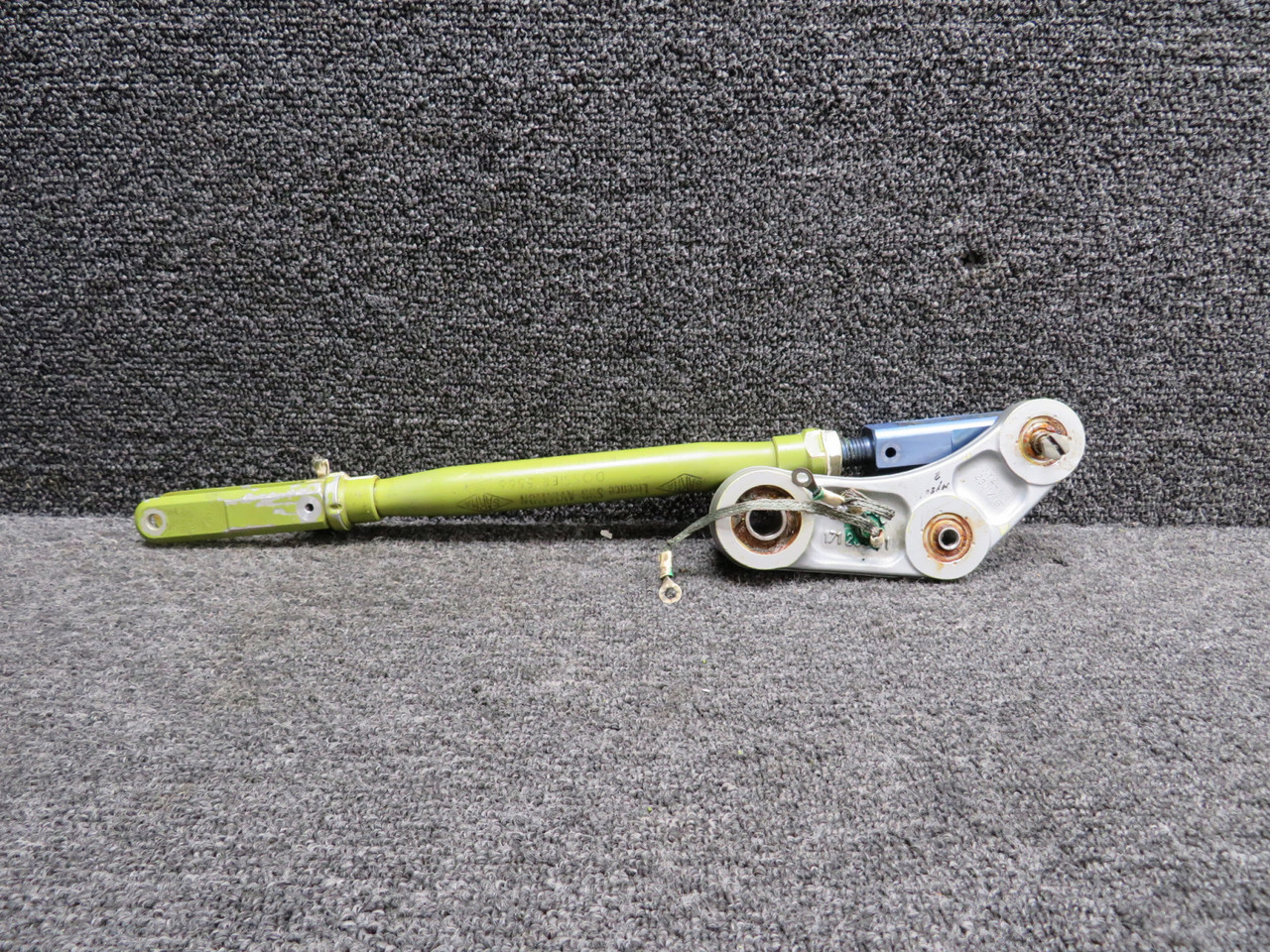 MY-20-171-2301-1 Bellcrank Assembly with Push Pull Rod and Green