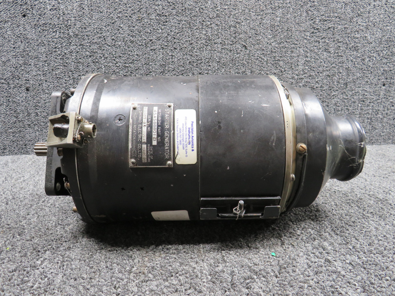 45AS88801-13 Shinko Mitsubishi MU-300 Starter Generator (Dented