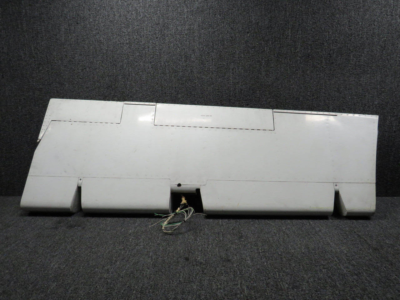 2481164-2 LearJet 25D Aileron Assembly LH (White) (Missing Screws)