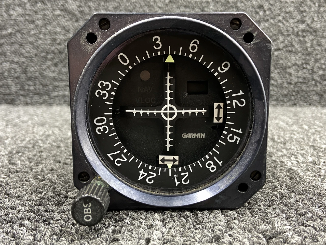 013-00049-01 Garmin GI-106A VOR-LOC-Glideslope Indicator (Volts: 14 or 28)