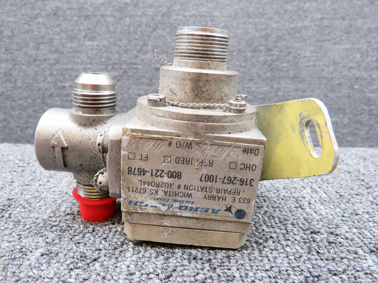 3268014-0201 (Alt: 9912031-6) Ragen Fuel Flow Transmitter w Mount