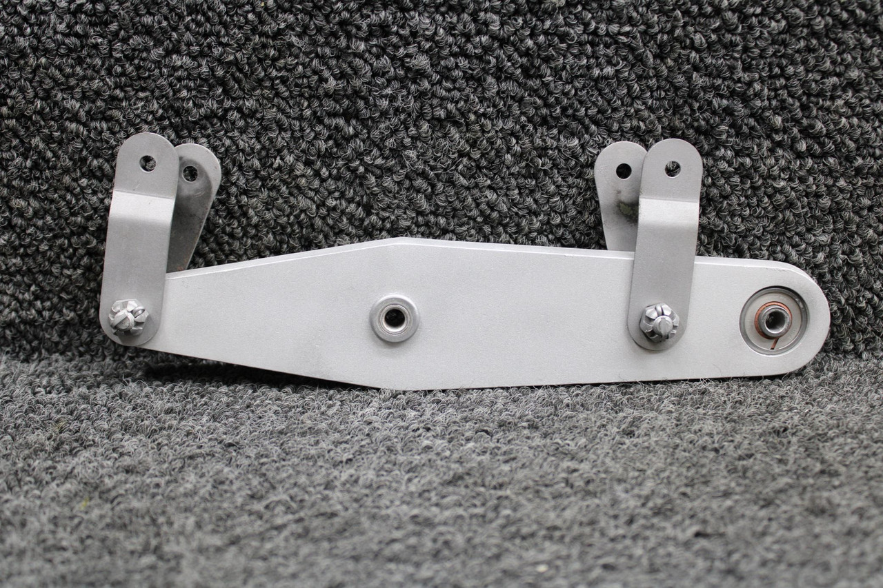 0761202-50 Cessna 180 Elevator Bellcrank with Brackets (Bead Blasted)