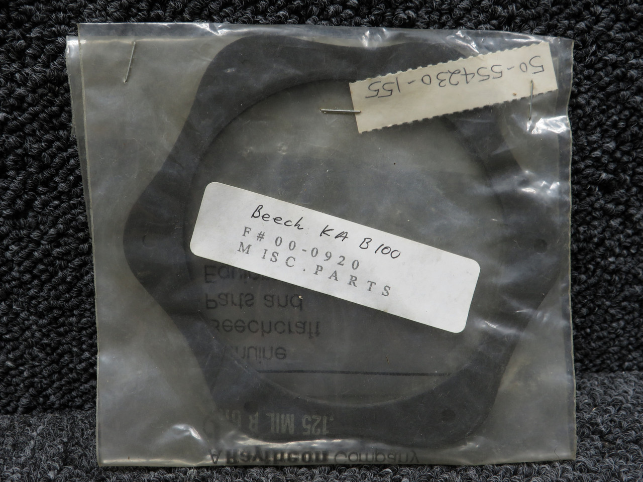 TKページ 50-554230-155 Beechcraft Gasket Air Controls Installation Pressure