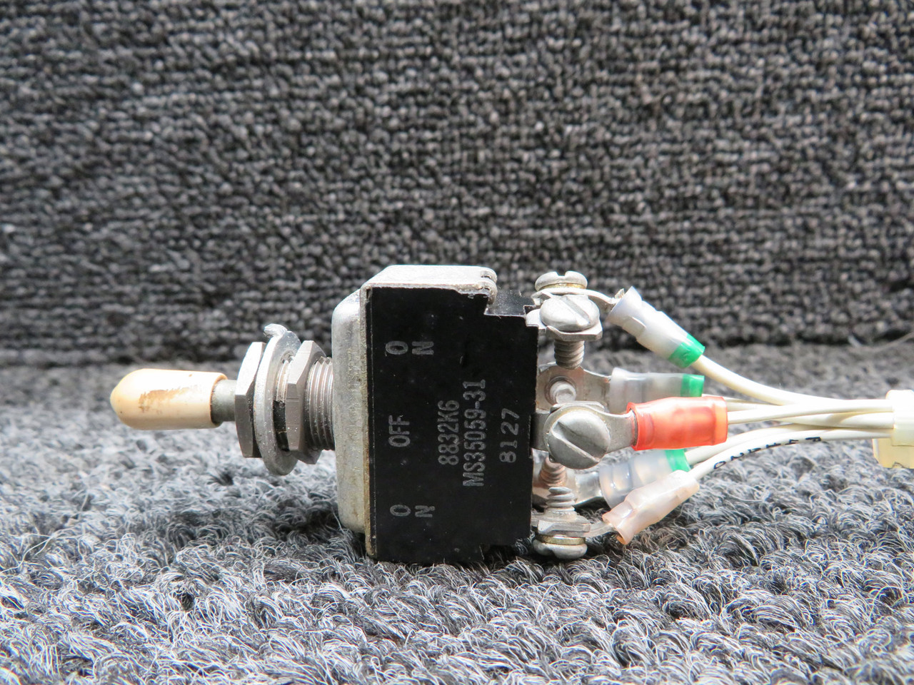 8832K6 Alternative Part Number MS35059-31 Cessna Citation Flap Switch