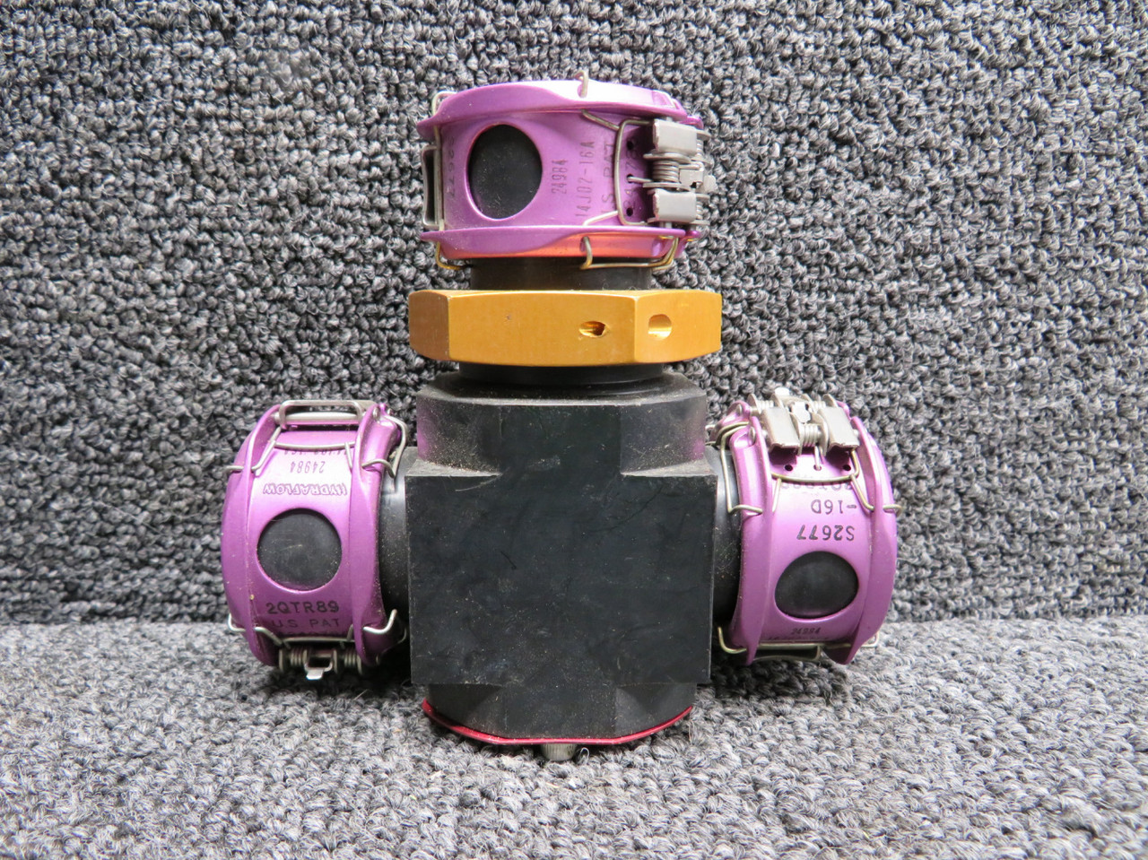 830180-103 Derogene Valve has Clamps