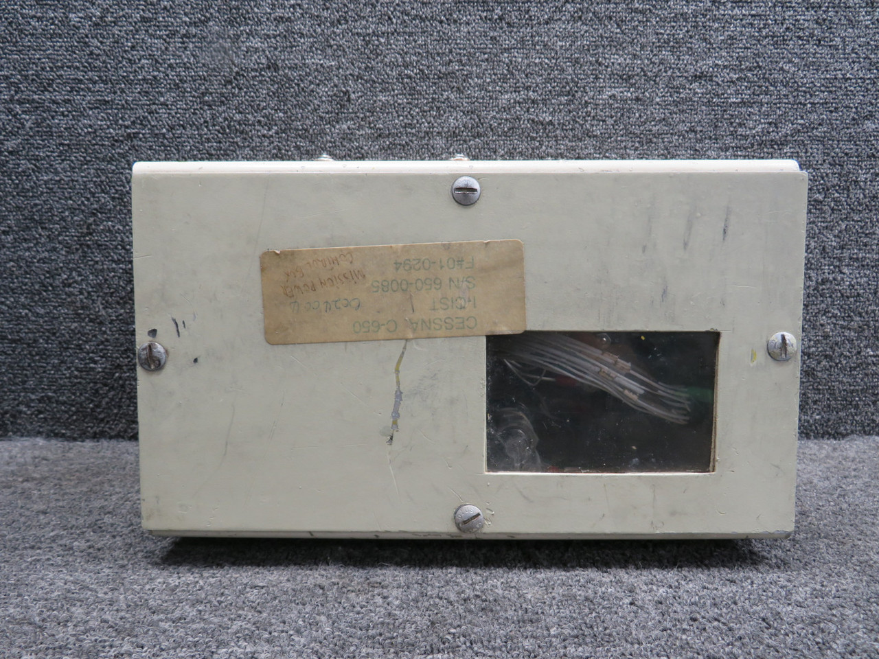 Jet Engine Power Control Box Cessna 650 Mission Power Control Box Assembly