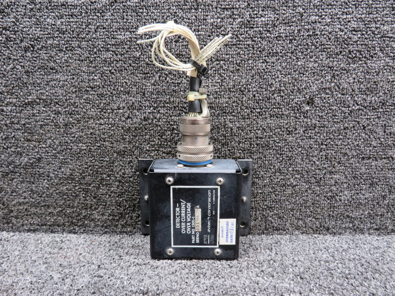 1301-1 Avtech Corporation Over Current and Voltage Detector Assembly