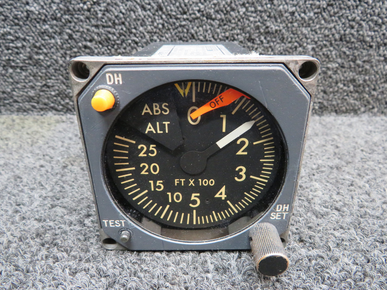 sy_0969ページ 7000839-903 Sperry Radio Altimeter Indicator Has Modifications