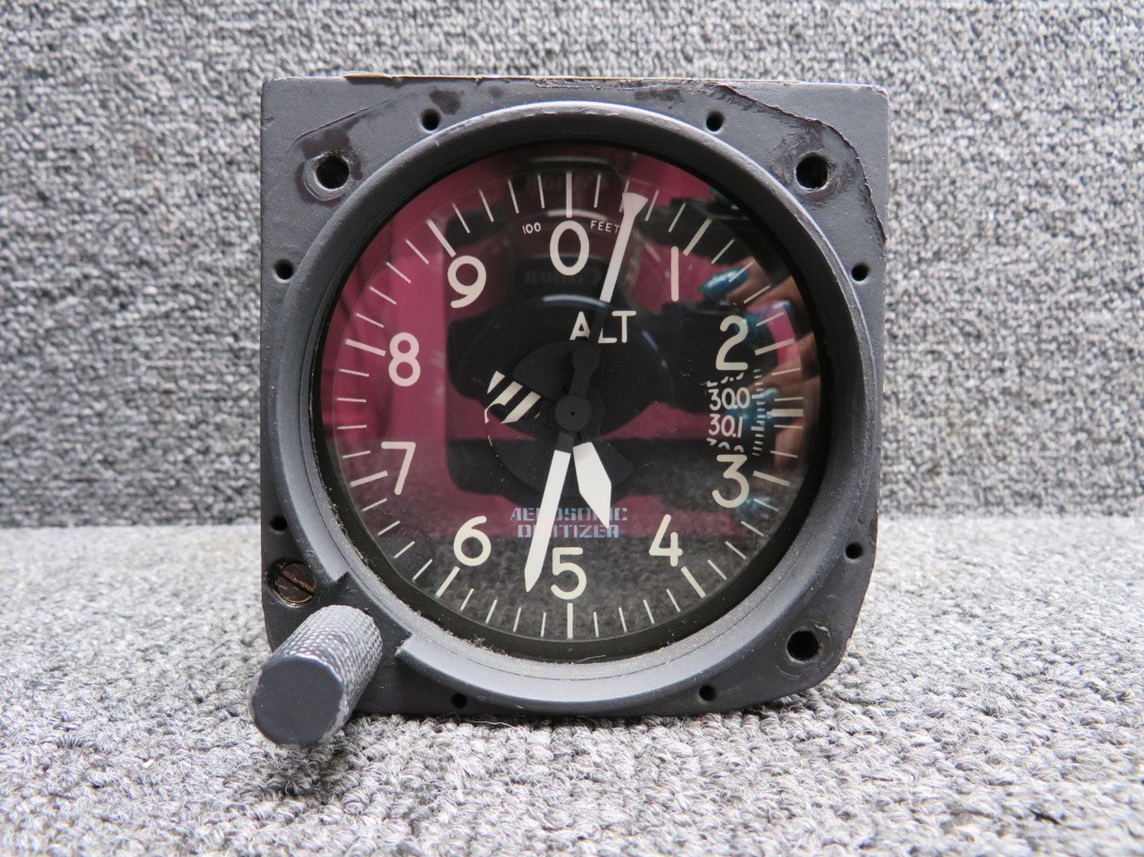 あいりページ Aerosonic Dual Altimeter Indicator (Partial Part Number) For Sale