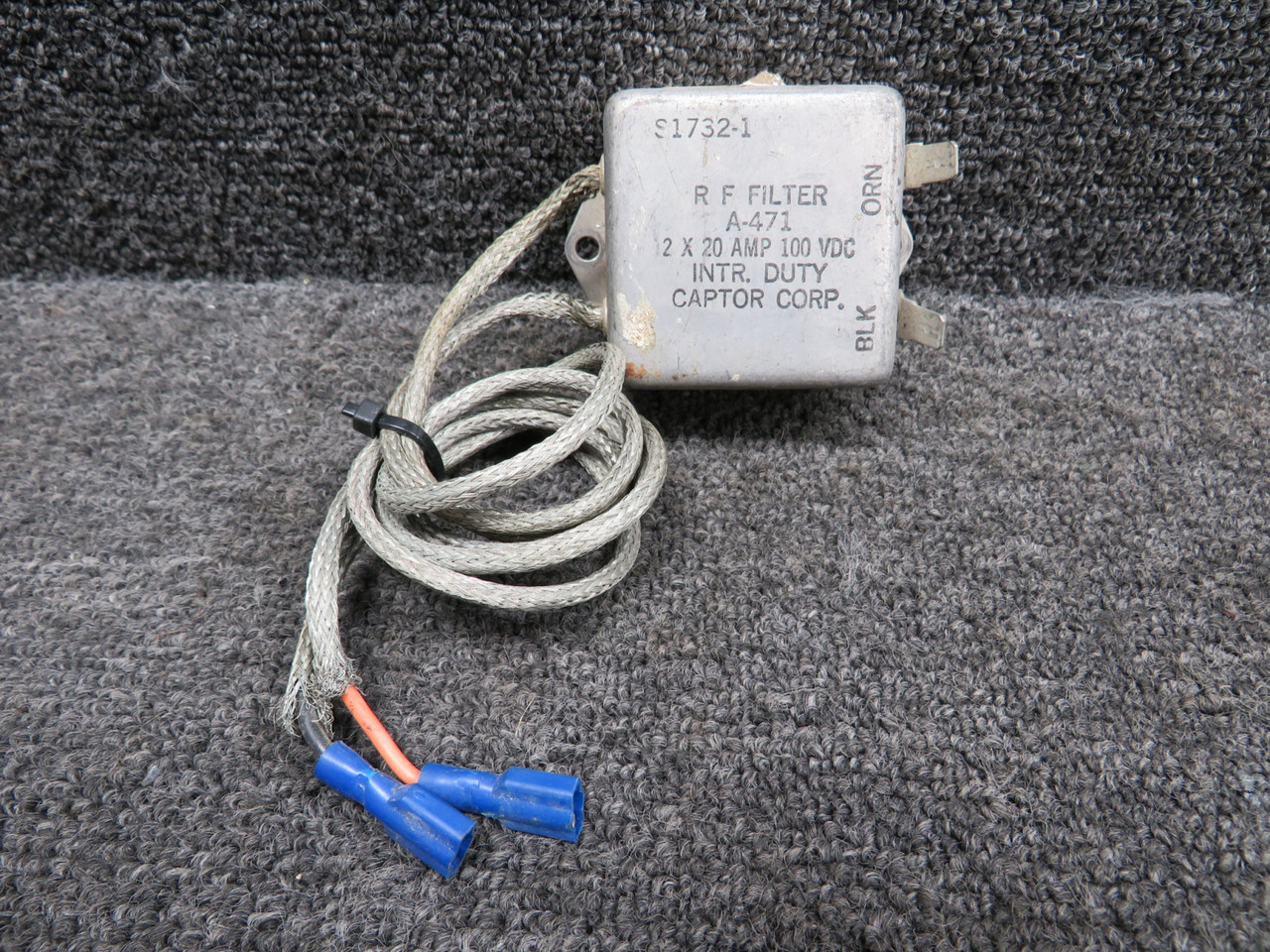 その他 REN A-471 (Use: S1732-1) Captor Corp. Radio Frequency Filter