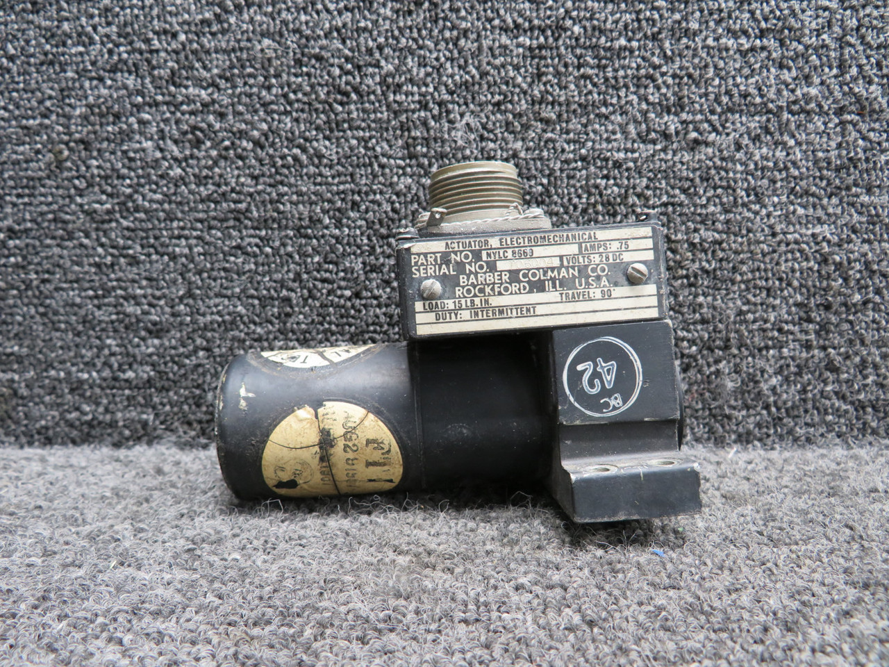 BYLB8453 Barber Colman Actuator Driven Valve
