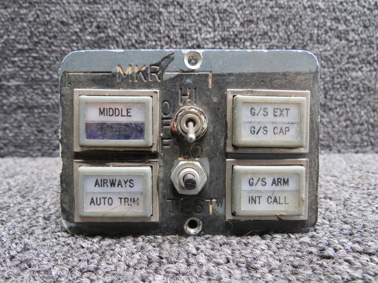 Mel-noページ Tellite Marker and Glideslope Switch Panel (No Part Number) For Sale