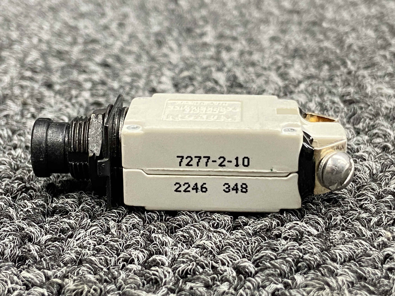 7277-2-10 Klixon Push to Reset Circuit Breaker (Amps: 10) For Sale