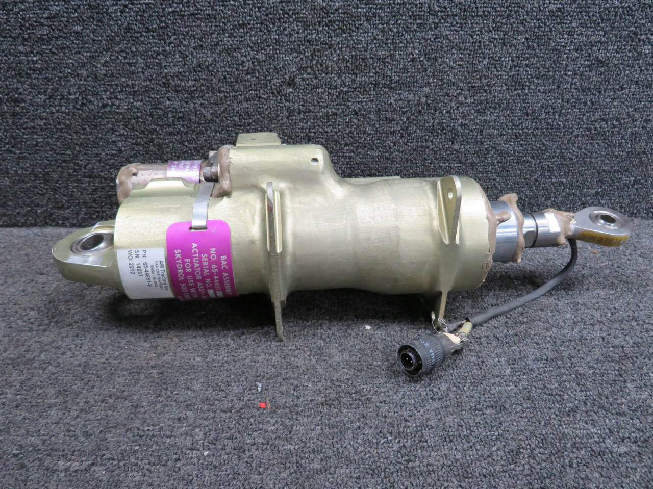 65-44651-9 Skydrol Slat Actuator with 8130 Paperwork (Overhauled)