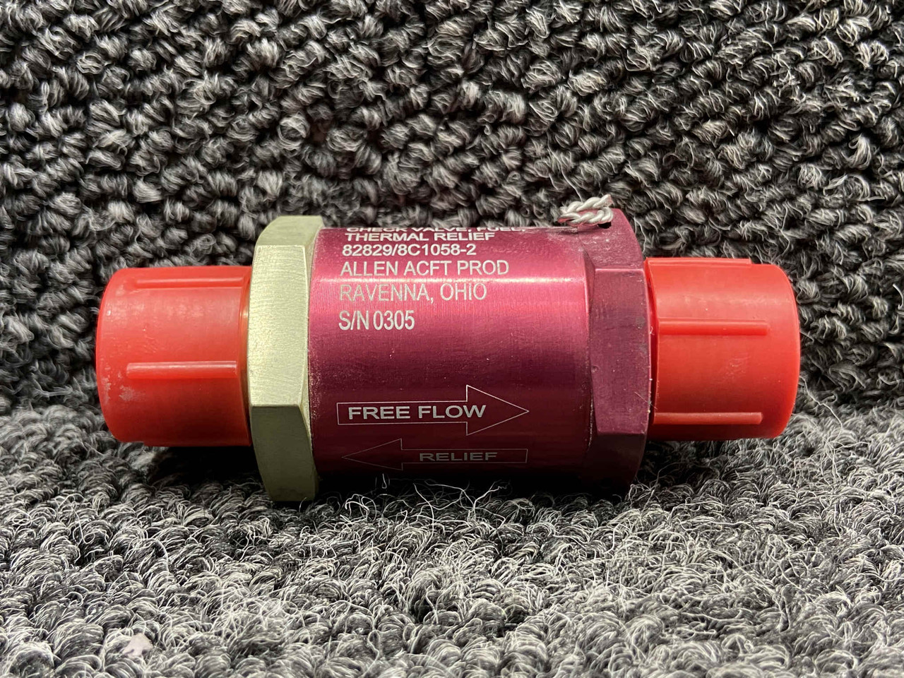 82829/8C1058-2 Allen Aircraft Fuel Check Valve