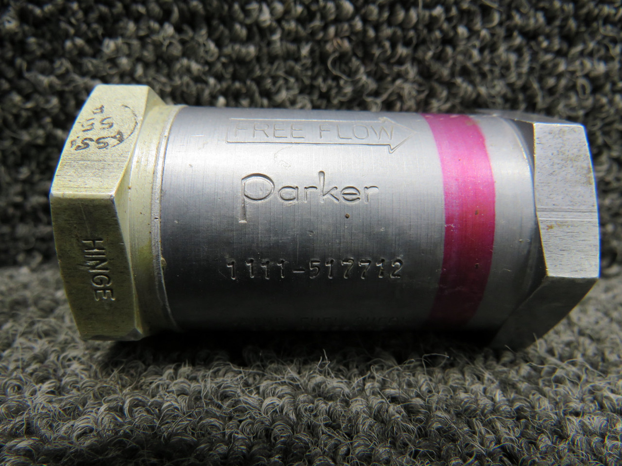 1111-517712 (Alt: MS 28883-6) Parker Low Pressure Fuel Check Valve