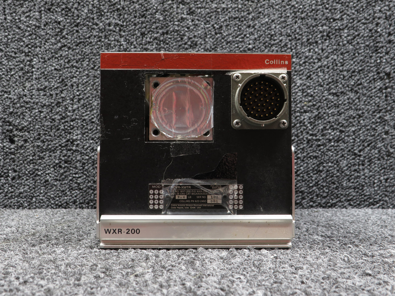 622-2492-001 Collins WXR-200 Radar RT (Core) For Sale
