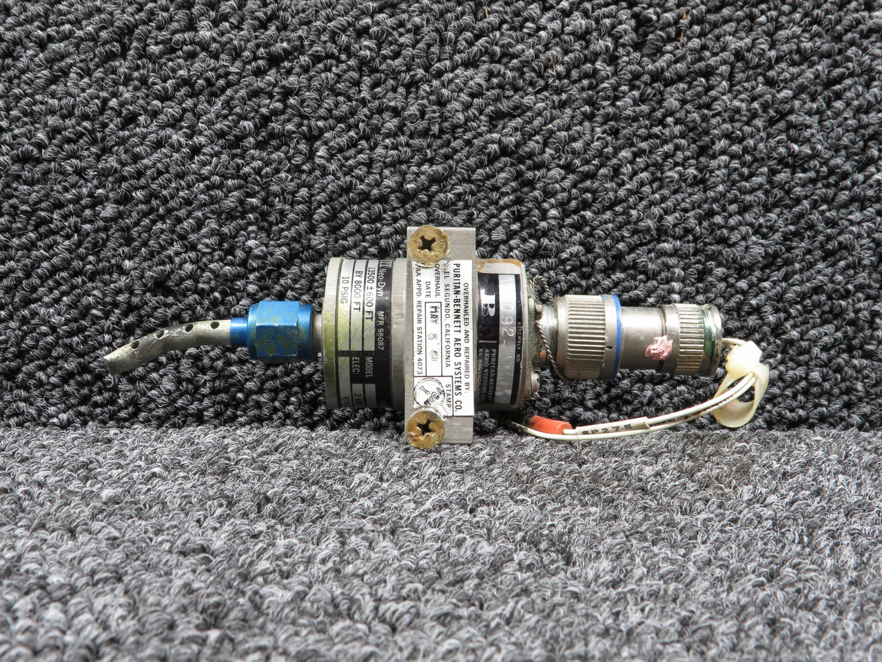 Z802-3 Purtian Bennett 194P1-3 Pressure Switch 28 Volt Overhauled