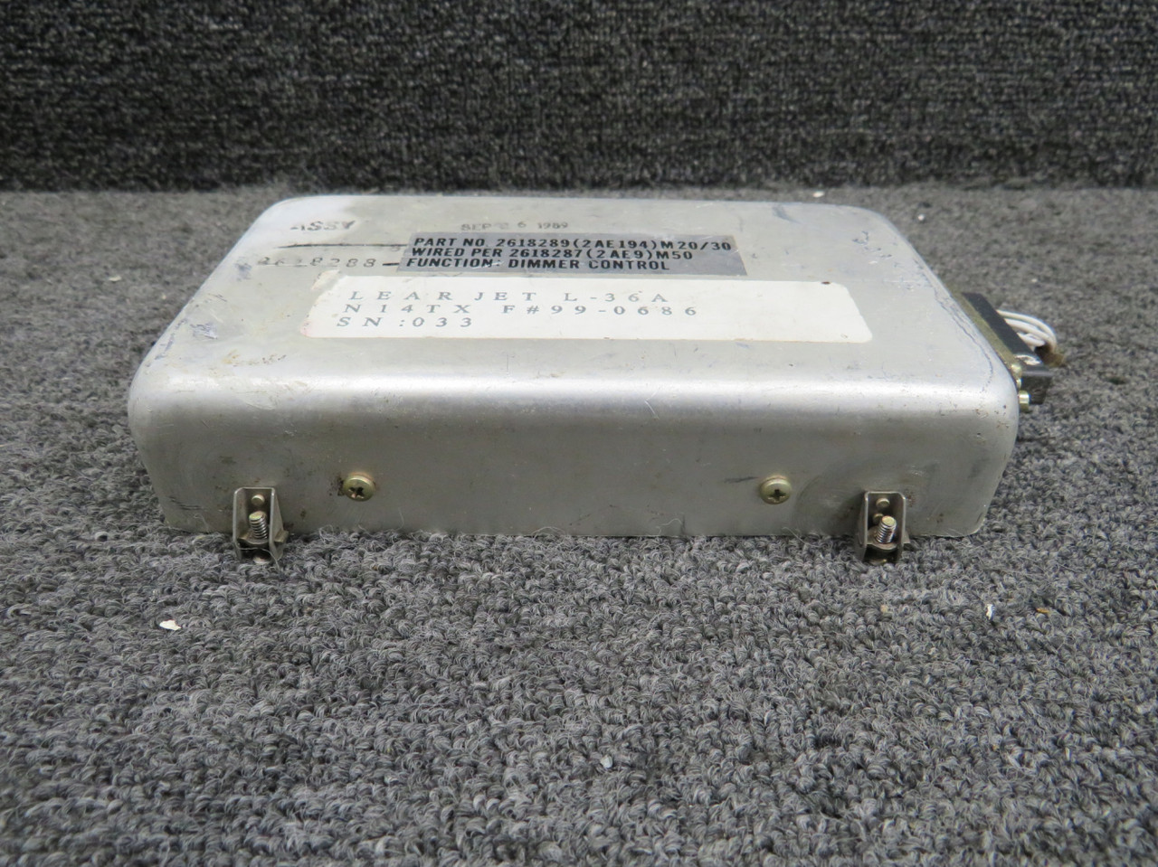 2618289 Learjet 36A Dimmer Control Box Assembly For Sale