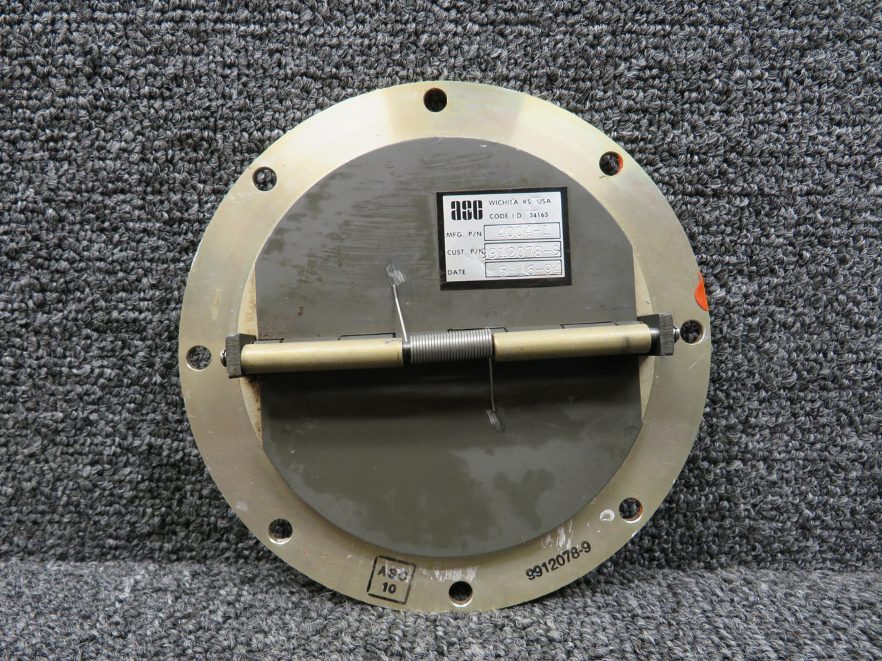 4004-1 Use Part Number 9912078-9 Cessna Citation 525 ASC Valve Check