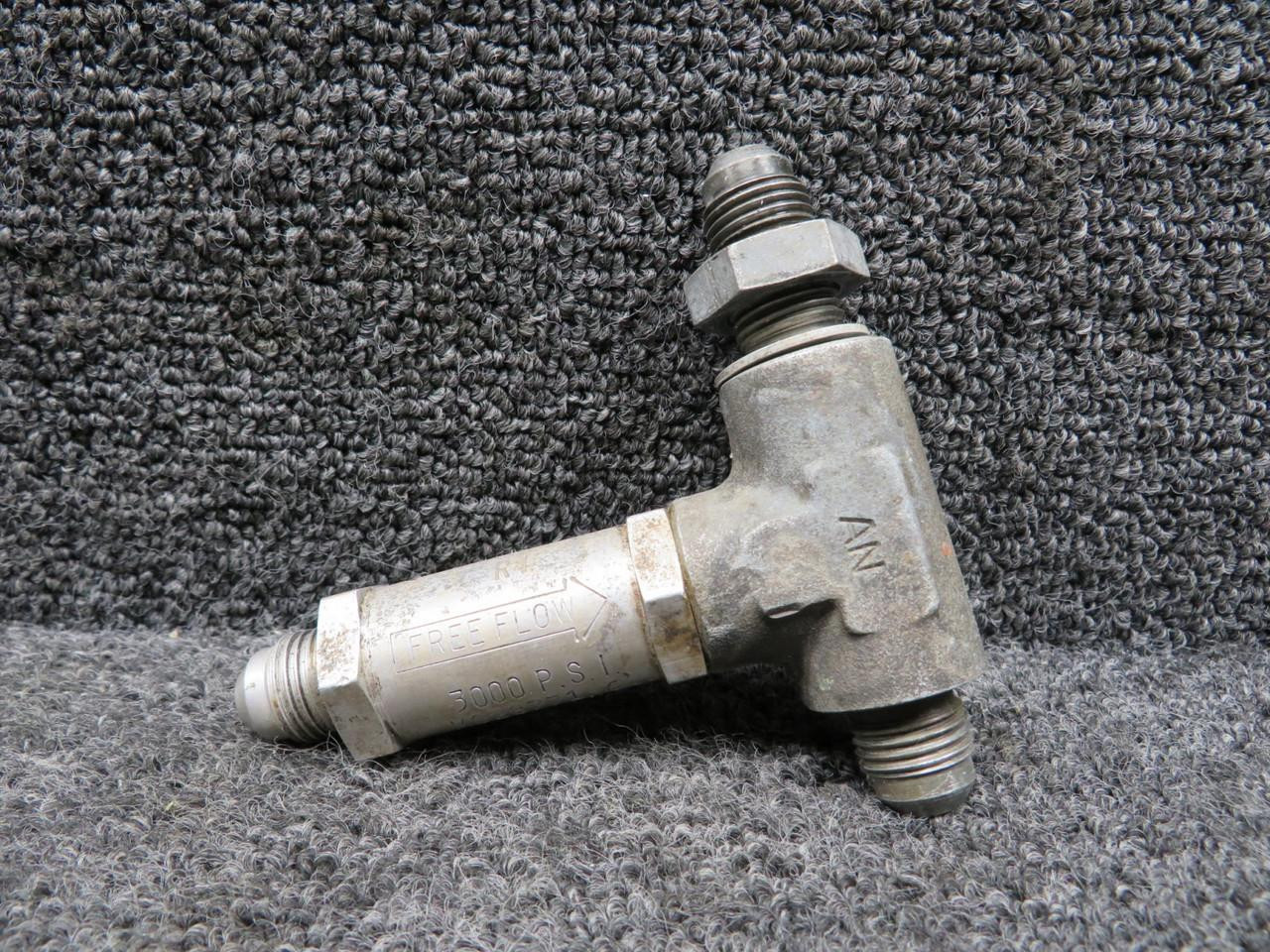 ワンコページ 458-6D27-6 (Alt: MS28771-6) Teledyne Check Valve Unit