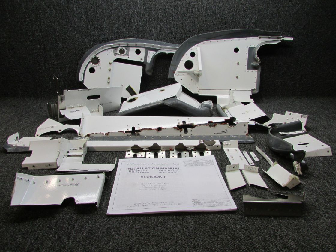 DSPIM951, DSPIM952 D'Shannon Engine Baffle Kit has Installation