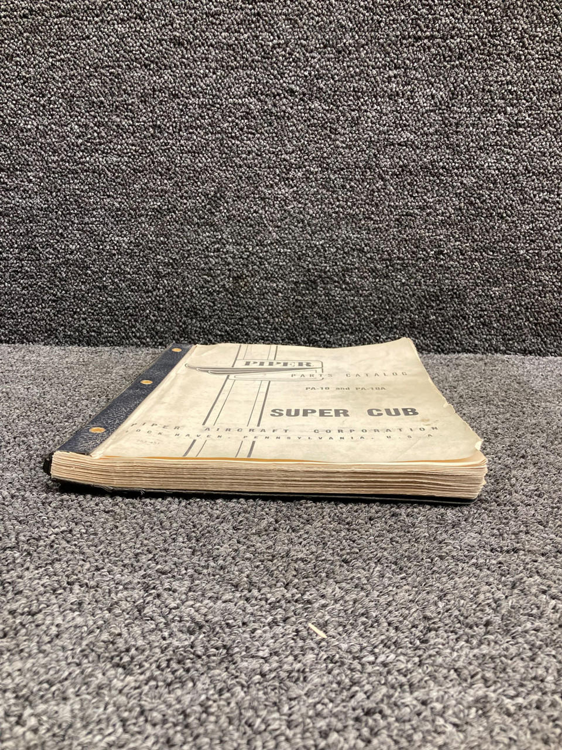 752451 Piper Super Cub PA18 / 18A Parts Catalog (1962)