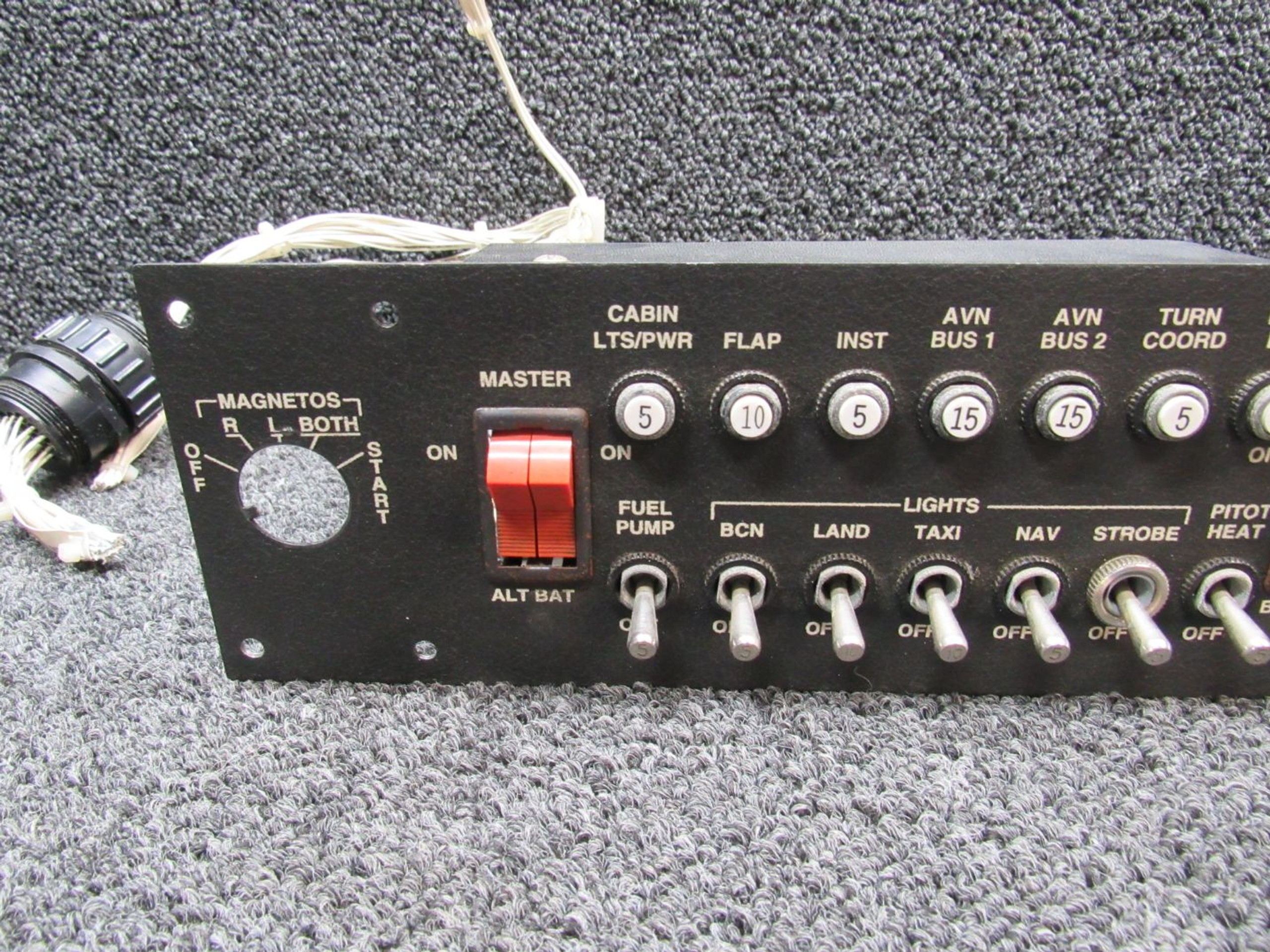 05180037 Cessna 172S Circuit Breaker Panel Assembly