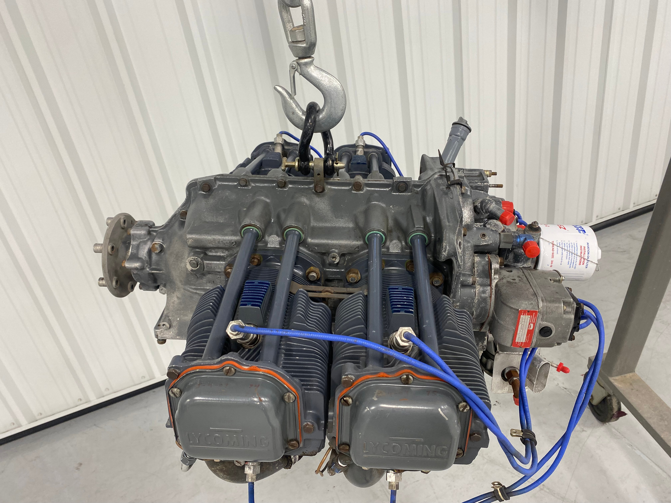 O320E2A Engine w/ Accessories / No Prop Strike / 1141 SMOH