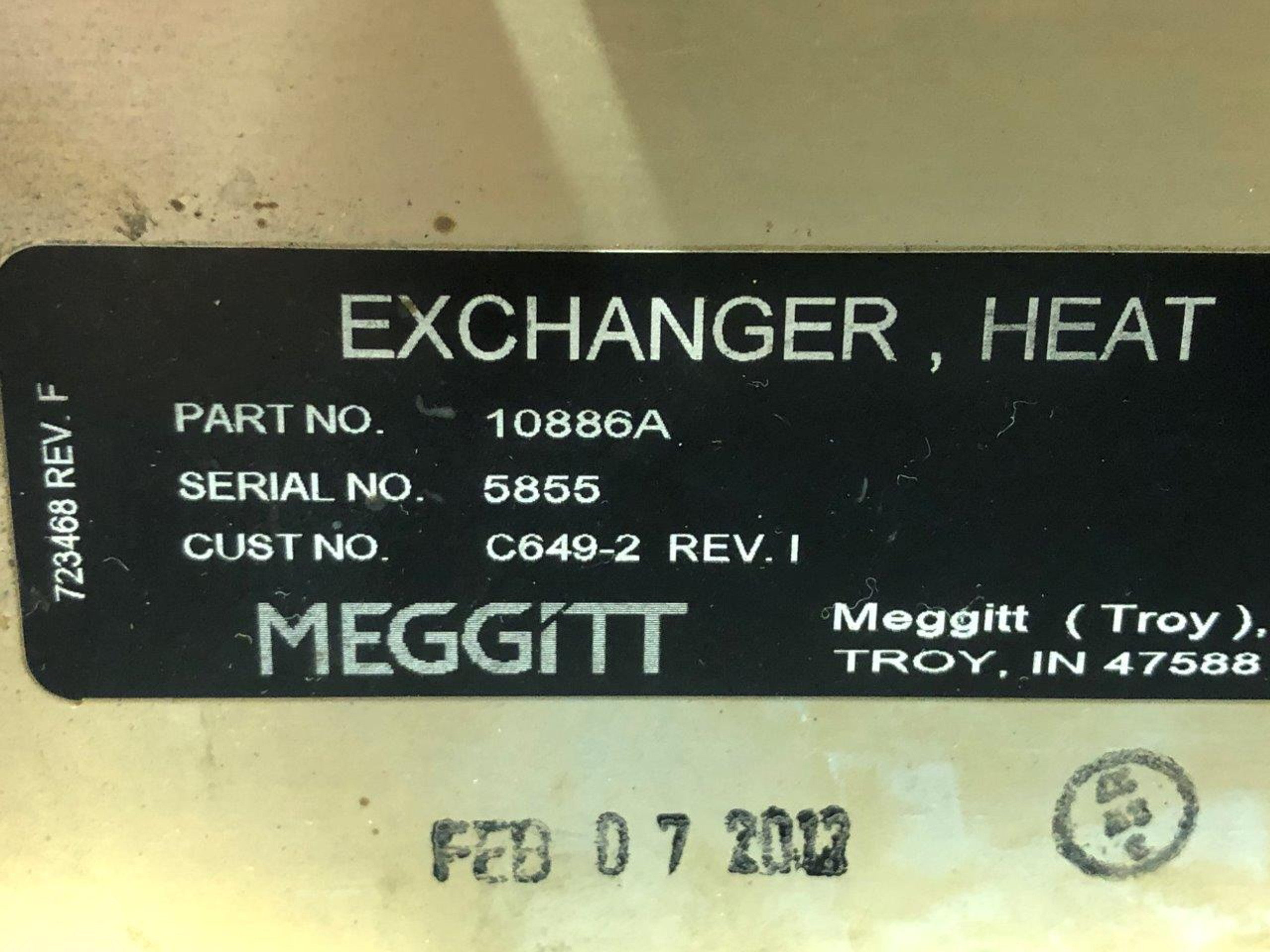 10886a-alt-c649-2-lycoming-o-540-f1b5-meggitt-oil-cooler-assembly