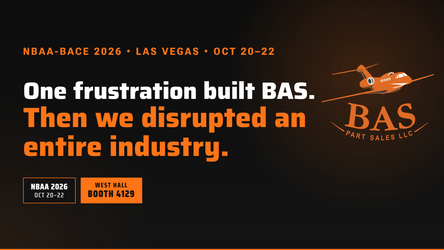 One Frustration Built BAS. The Competition Is Still Catching Up. See Why at NBAA-BACE 2026.