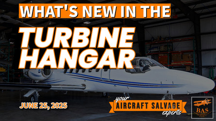 New In The BAS Turbine Disassembly Hangar June 25, 2025