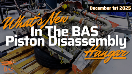 New In The BAS Disassembly Hangar December 1st 2025