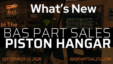 New In The Piston Hangar: Cessna 340A, T303 Crusader, Warrior II & Comanche 250 Enter BAS Disassembly