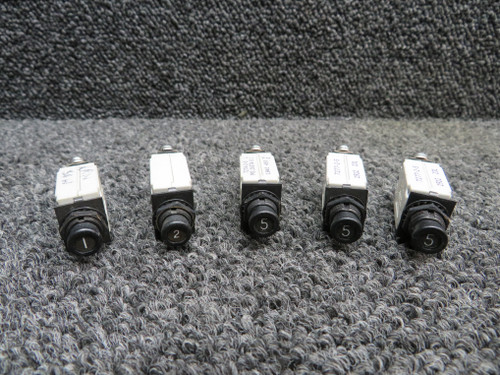 7277-2-1, 7277-2-2, 7277-2-5 Klixon Push Breaker Set of 5