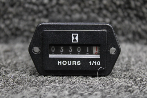 T41E4506 PSA Controls Hour Meter Indicator (Volts: 10-80) (Hours: 3301.1)