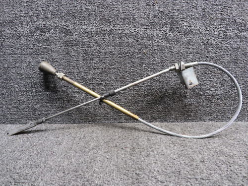 660198-501 Mooney M20J Cowl Flap Control Cable Assembly (Length: 37.75”)