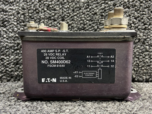 SM400D62 Lear Jet 55 Contactor Relay Assembly