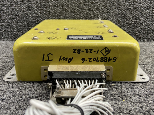 5488702-11 Lear Jet 55 Thrust Reverser Relay Box Assembly