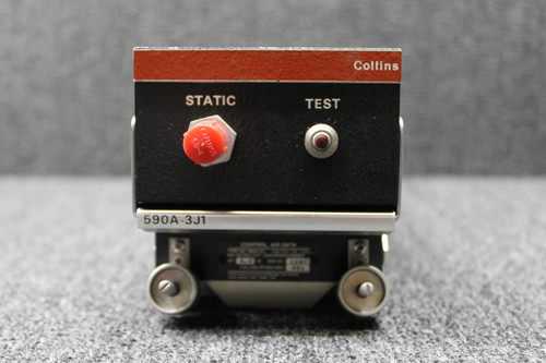 622-4393-001 Collins 590A-3J1 Air Data Control Unit with Tray & Mods